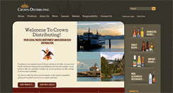 Desktop Screenshot of crowndistributing.com